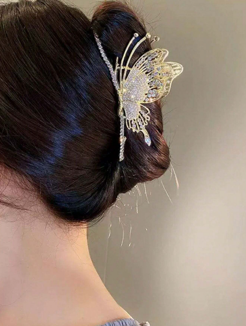 Acessório de cabelo - borboleta luxo