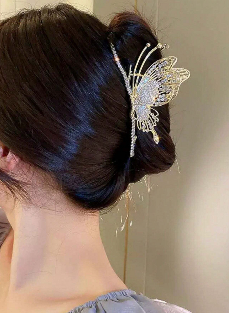 Acessório de cabelo - borboleta luxo