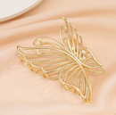 Acessório de cabelo borboleta duo color