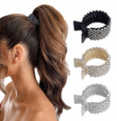 Kit 3 acessórios de cabelo retrô