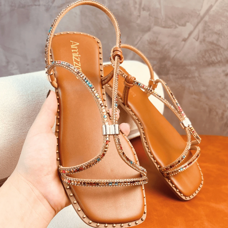 Sandalia Feminina Duo Color