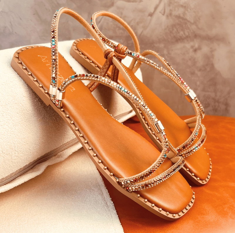 Sandalia Feminina Duo Color