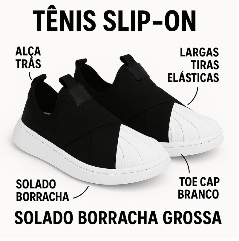 Tênis Slip on
