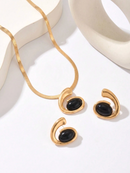 Conjunto em espiral | Brinco + Colar