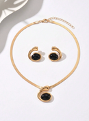Conjunto em espiral | Brinco + Colar