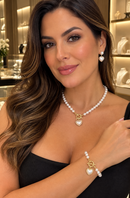 Colar com Pérolas Luxo