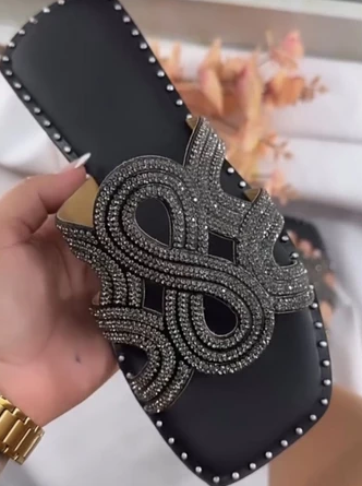 Sandália feminina retrô