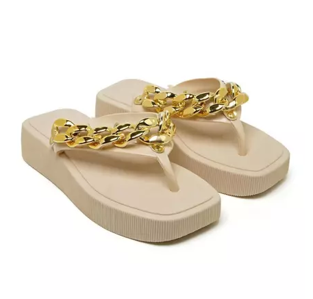 Sandália correntaria