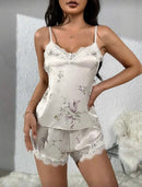 Pijama Feminino de Cetim
