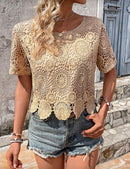 Blusa de renda