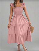 Vestido com babados