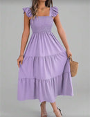 Vestido com babados