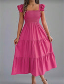 Vestido com babados