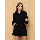 Conjunto Camisa e Shorts Alfaiataria